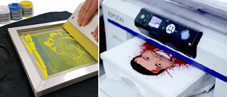 Screen Printing vs. DTG