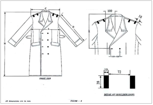 Singapore Armed Force Great Coat