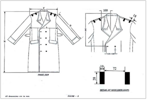 Singapore Armed Force Great Coat