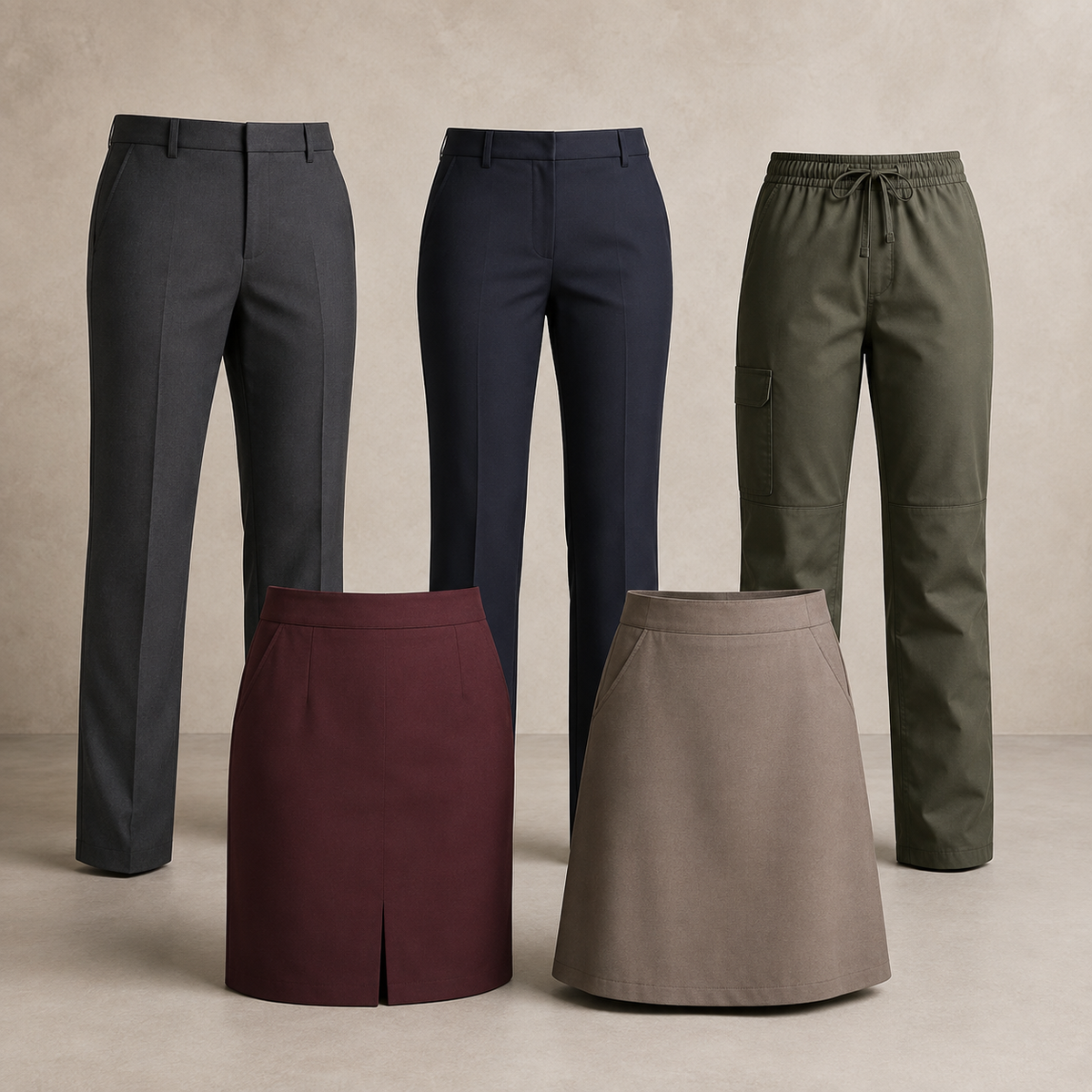 F&B Trousers, Skirts & Bottoms