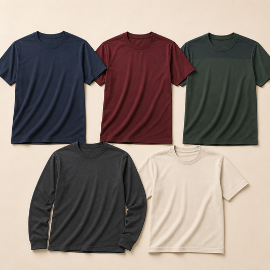 Premium corporate crew-neck collection