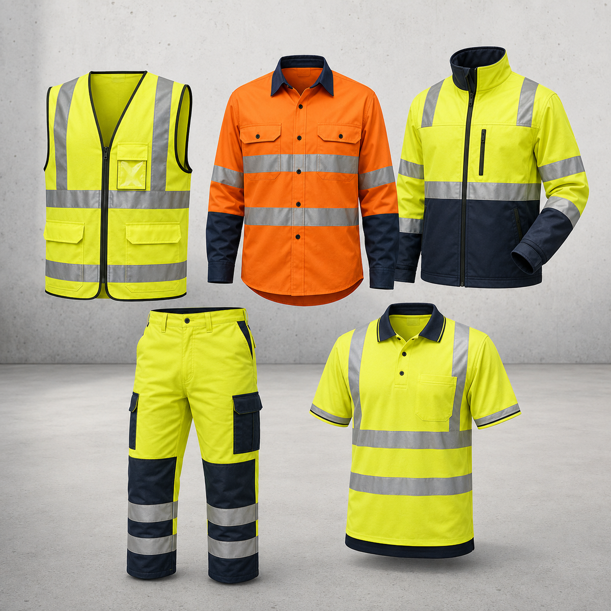 Premium high-visibility workwear collection