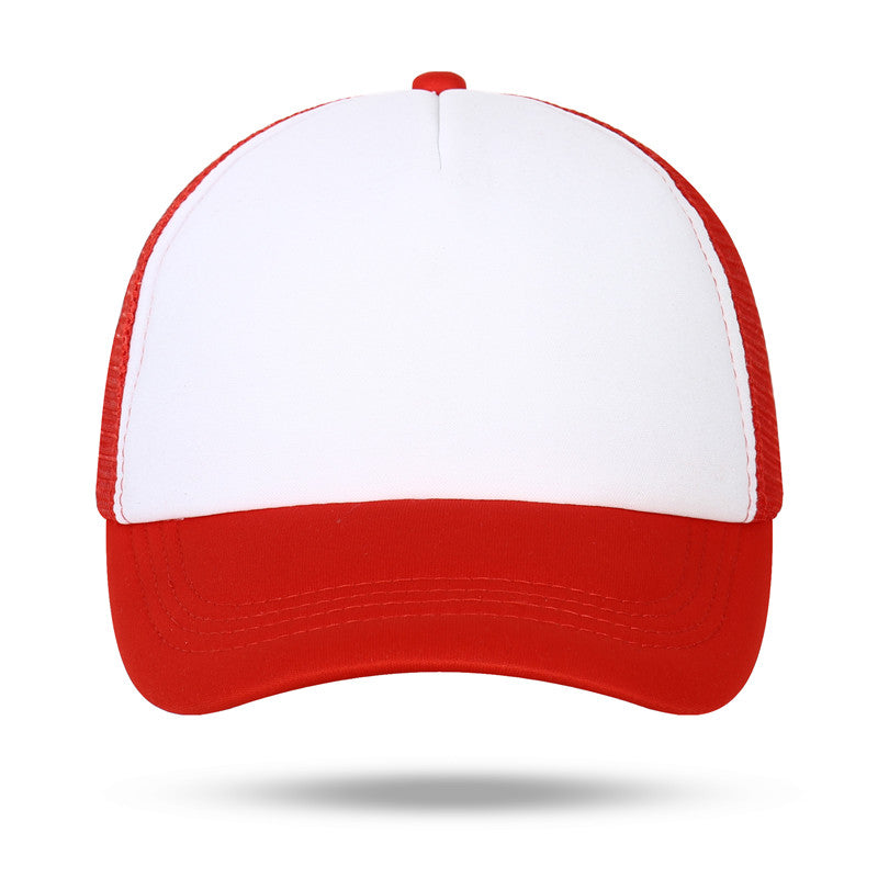 Red Mesh Cap Adult