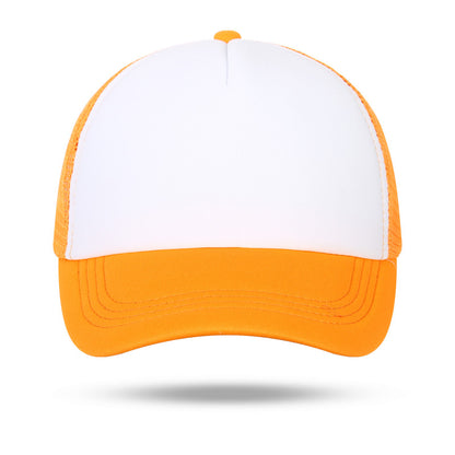 Orange Mesh Cap