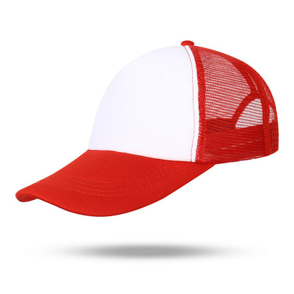 Red Mesh Cap Adult