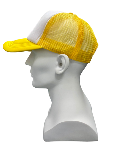 Yellow Mesh Cap Adult