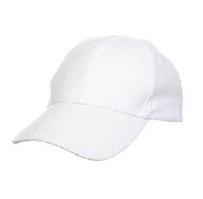 White Cotton Cap