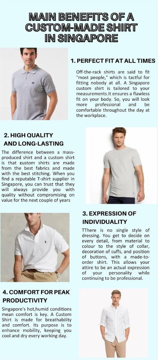 Benefits of custom made shirt