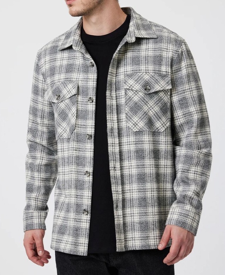 Shirt with Checks and Plaid