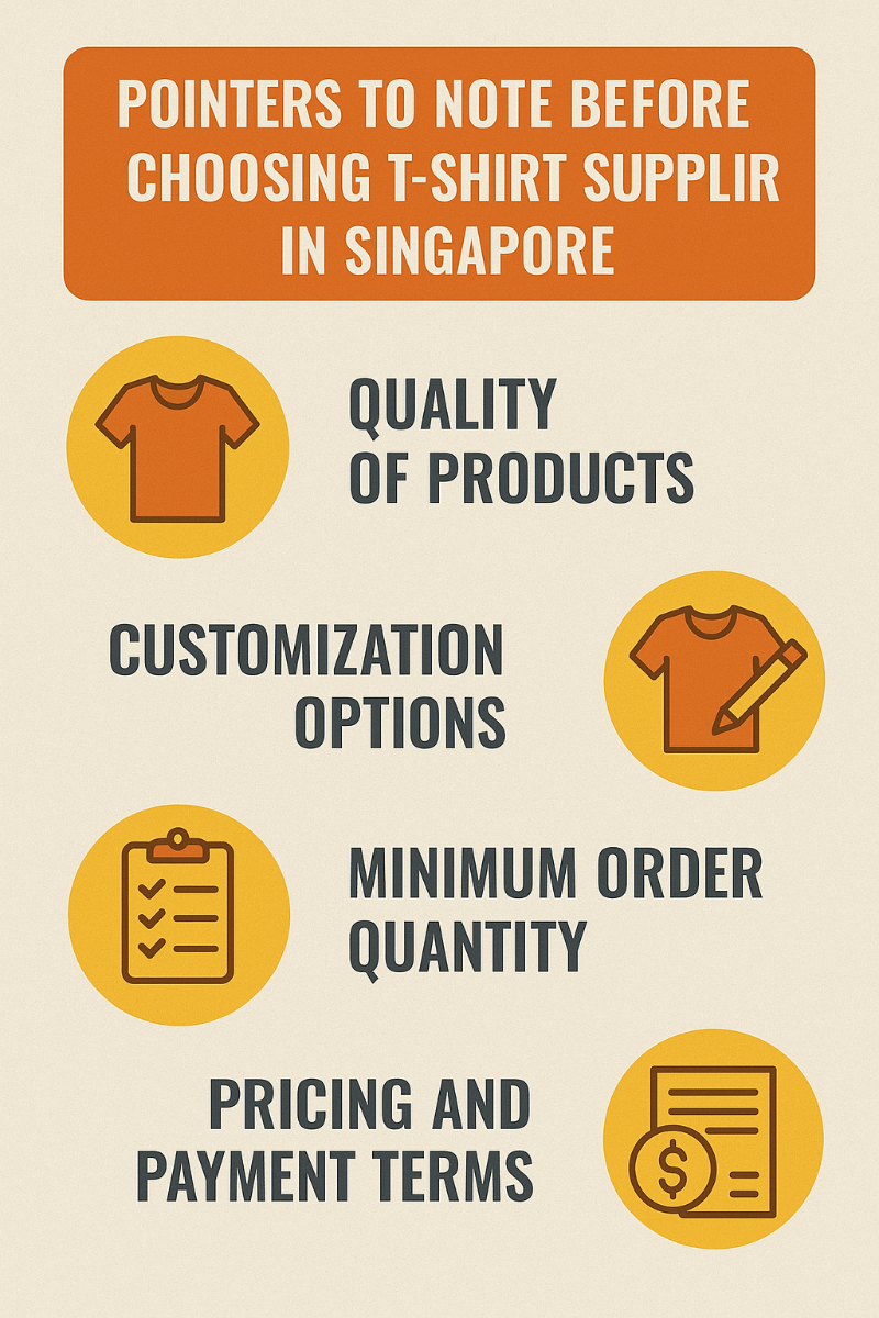 Choosing right tshirt supplier