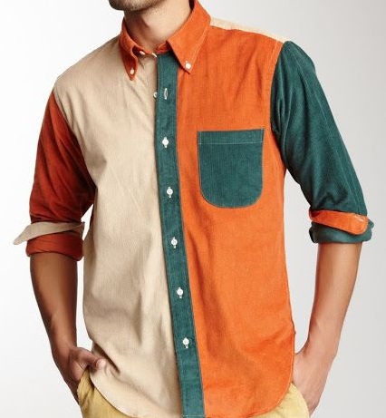Color-Blocked Shirt