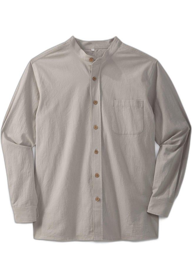 Mandarin Collar Shirt