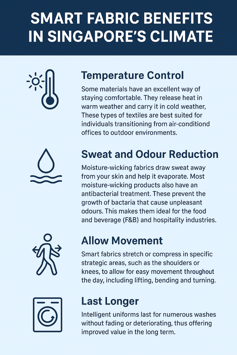 Singapore climat and smart fabric